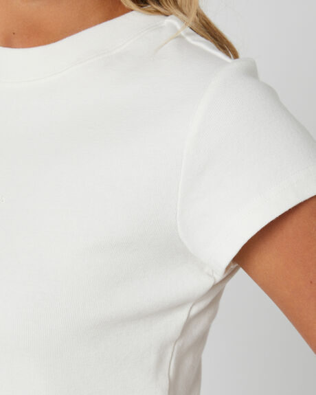 WHITE SAND WOMENS CLOTHING ABRAND T-SHIRTS + SINGLETS - 72525-1392