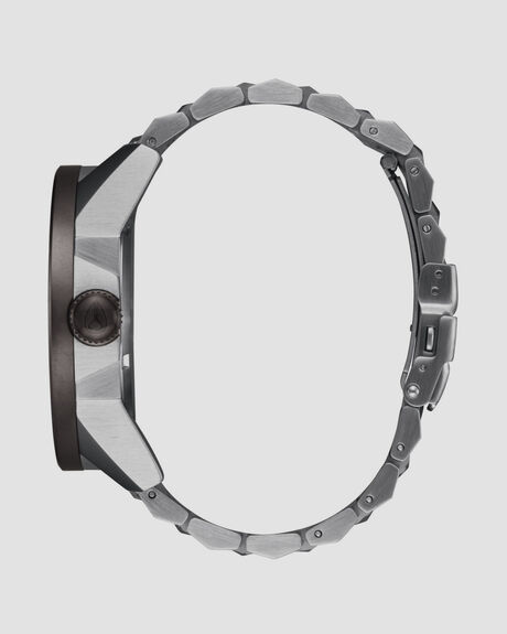 SILVER / GUNMETAL MENS ACCESSORIES NIXON WATCHES - A346-5146-00