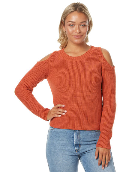 CLAY WOMENS CLOTHING MINKPINK KNITS + CARDIGANS - MP1702803CLAY