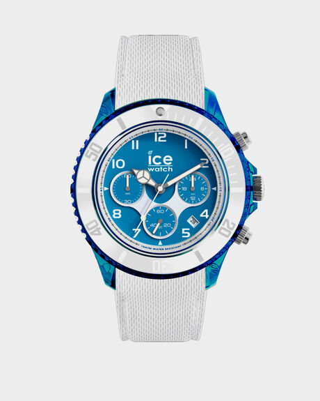 Mens white ice watch online