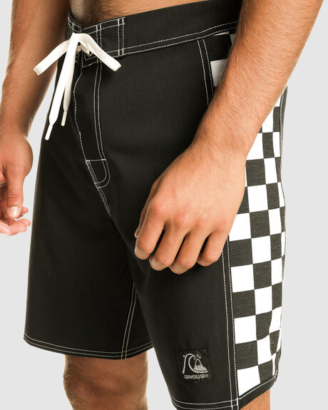 BLACK MENS CLOTHING QUIKSILVER BOARDSHORTS - EQYBS04766-KVJ0