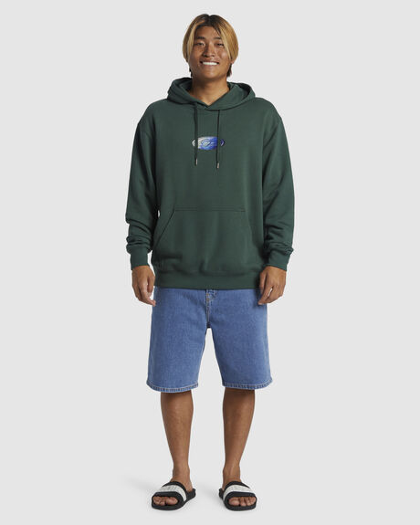 FOREST MENS CLOTHING QUIKSILVER HOODIES - AQYFT03335-GRT0
