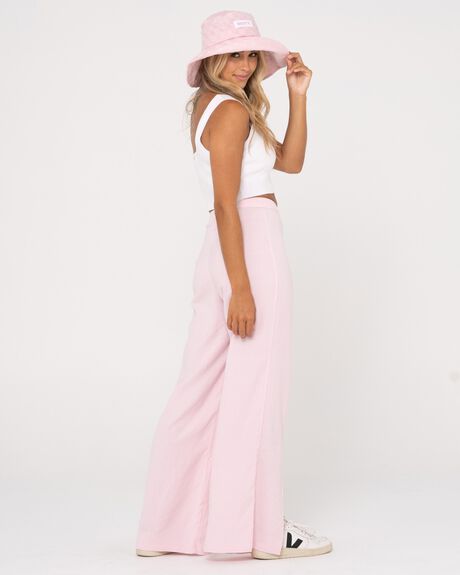 PASTEL PINK WOMENS CLOTHING RUSTY PANTS - N22-PAL1323-PNK-10