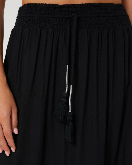 BLACK WOMENS CLOTHING VOLCOM SKIRTS - B1432077-BLK
