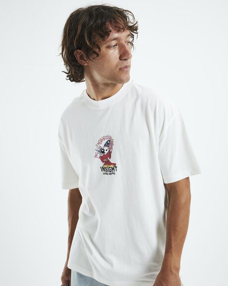 WHITE MENS CLOTHING INSIGHT GRAPHIC TEES - 52286700026