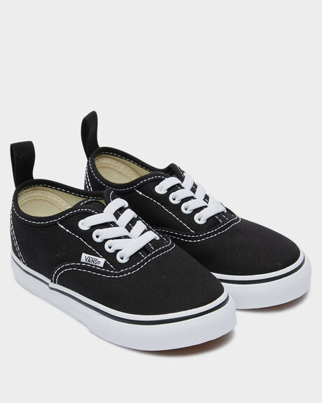BLACK / TRUE WHITE KIDS BOYS VANS SNEAKERS - VN04A1LXNBLKW