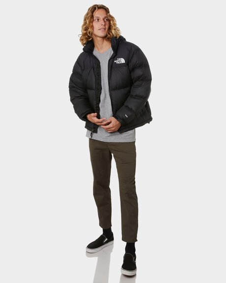 RECYCLED TNF BLACK MENS CLOTHING THE NORTH FACE COATS + JACKETS - NF0A3C8DLE4