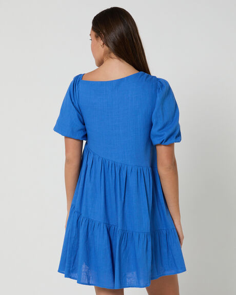 SAPPHIRE WOMENS CLOTHING MINKPINK DRESSES - MG2402578-SAPPHIRE