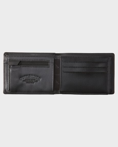 BLACK MENS ACCESSORIES QUIKSILVER WALLETS - EQYAA03940-KVJ0