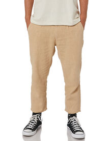 Thrills Endless Thrills Mens Chopped Chino - Washed Tan | SurfStitch