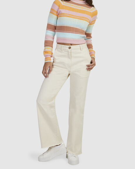 TAPIOCA WOMENS CLOTHING ROXY PANTS - URJNP03042-TEH0