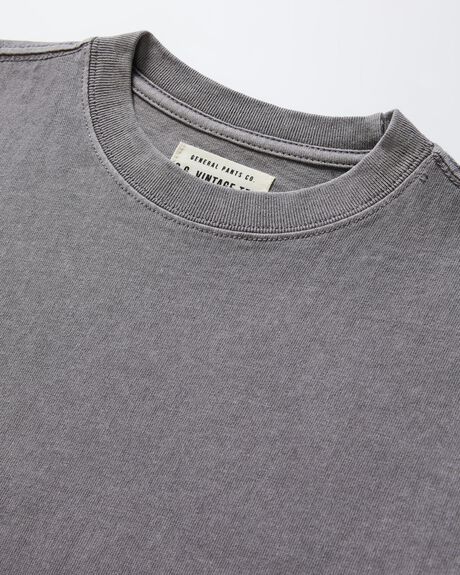 GREY KIDS YOUTH BOYS GENERAL PANTS CO. BASICS SHIRTS - 1000104806-GRY-8-9
