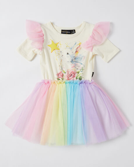 CREAM KIDS GIRLS ROCK YOUR KID DRESSES + PLAYSUITS - TGD22513-BFCRM