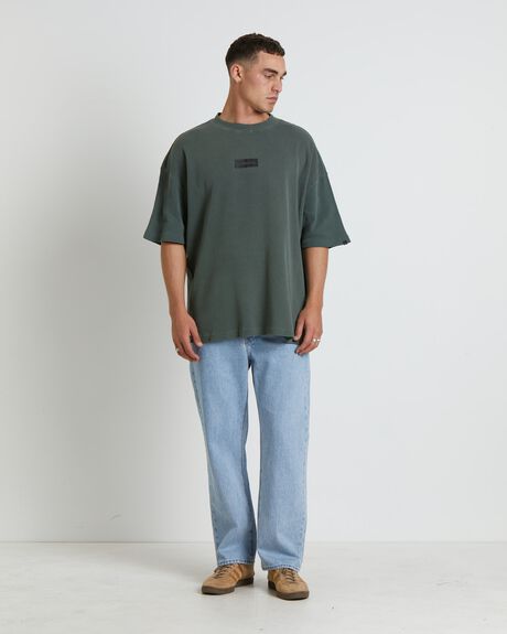 GREEN MENS CLOTHING STANDARD JEAN CO T-SHIRTS + SINGLETS - 1000103870-GRN-S