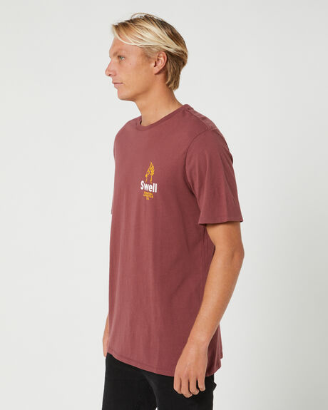 OXBLOOD MENS CLOTHING SWELL GRAPHIC TEES - S5231005OXBLD