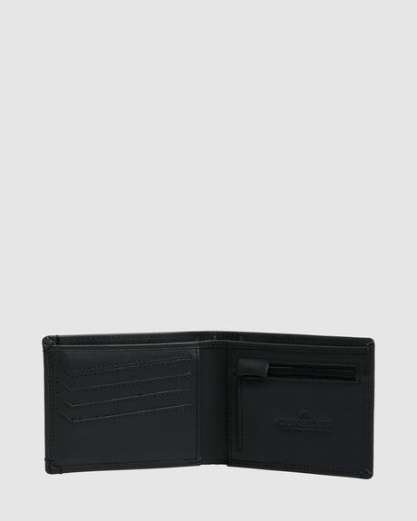 BLACK MENS ACCESSORIES QUIKSILVER WALLETS - EQYAA03895-KVJ0