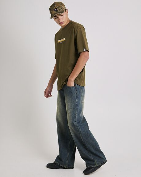 BROWN MENS CLOTHING SPENCER PROJECT T-SHIRTS + SINGLETS - SPMW25847-BRN-S