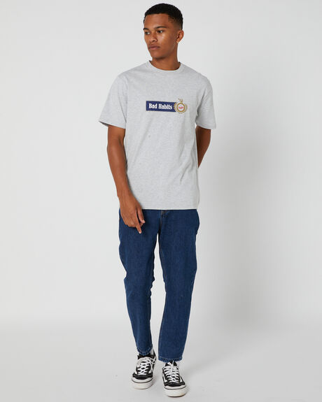 DARK RINSE BLUE MENS CLOTHING THRILLS JEANS - TDP-414EDRDARK