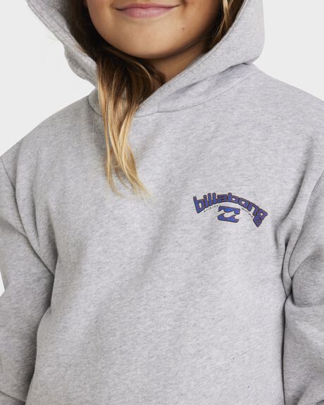 GREY MARLE KIDS YOUTH BOYS BILLABONG JUMPERS + HOODIES - UBBFT00145-GYM