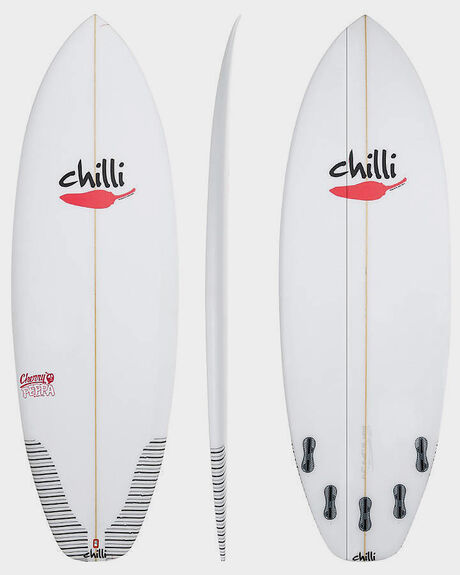CLEAR BOARDSPORTS SURF CHILLI SURFBOARDS - CHCHRYPEPCLR
