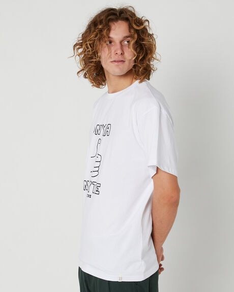 WHITE MENS CLOTHING THE CRITICAL SLIDE SOCIETY GRAPHIC TEES - TE2364WHT