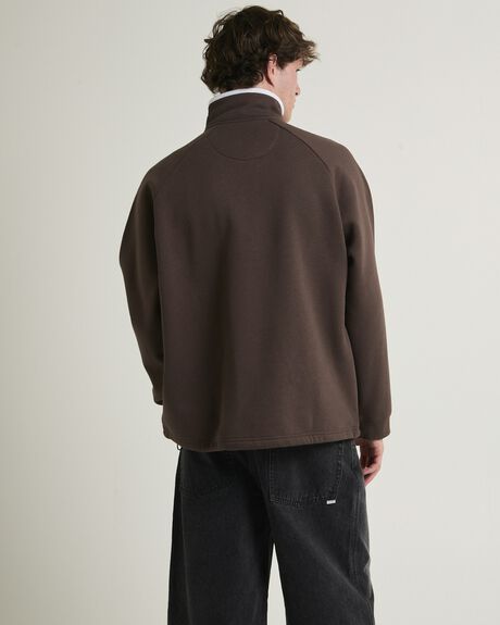 UMBER MENS CLOTHING SPENCER PROJECT HOODIES - SPMW25881-BRN-S