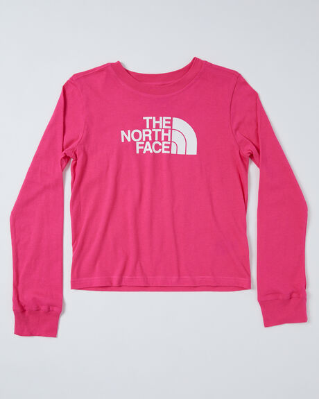 MR PINK KIDS YOUTH GIRLS THE NORTH FACE T-SHIRTS + SINGLETS - NF0A84MNWUG