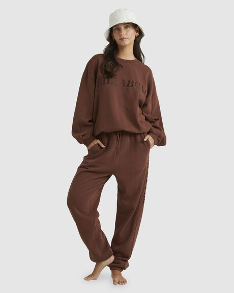 TOASTED COCONUT WOMENS CLOTHING BILLABONG JUMPERS - UBJFT00187-CRC0