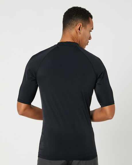 BLACK SURF MENS SWELL RASHVESTS - S5231052BLK