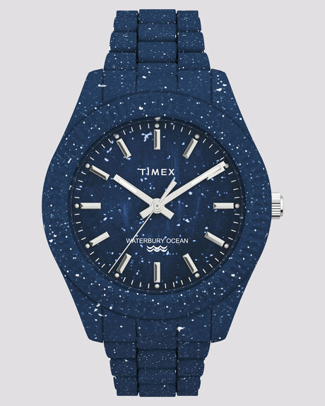 BLUE MENS ACCESSORIES TIMEX WATCHES - TW2V37400BLUE