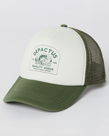 DUSTY OLIVE MENS ACCESSORIES DEPACTUS HEADWEAR - D52311612DSOLV