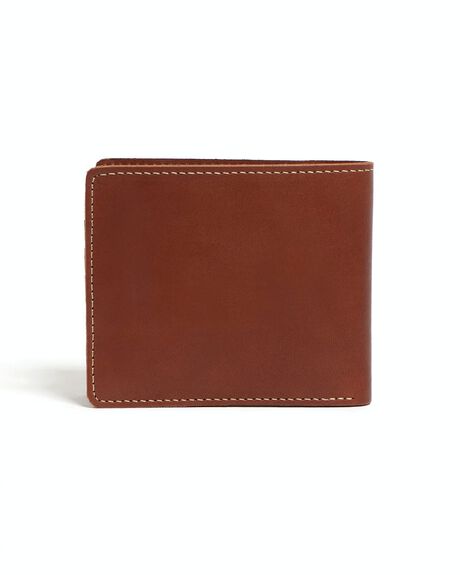 TAN MENS ACCESSORIES STITCH AND HIDE WALLETS - MW_CONNOR_BFTAN