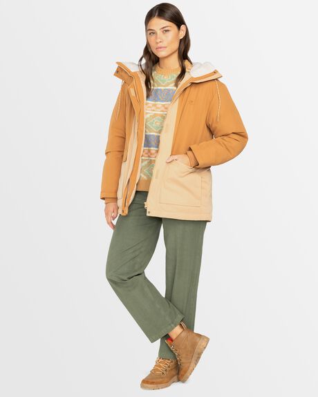 WET SAND WOMENS CLOTHING BILLABONG COATS + JACKETS - EBJJK00151-TKD0