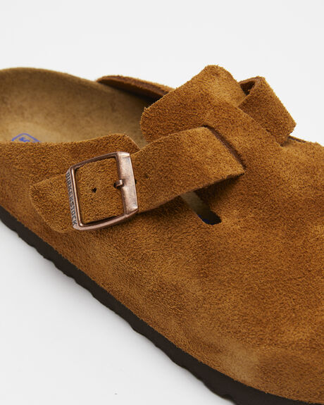 MINK MENS FOOTWEAR BIRKENSTOCK SLIDES - 1009542MINK