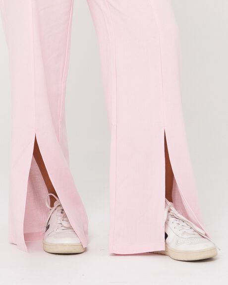 PASTEL PINK WOMENS CLOTHING RUSTY PANTS - N22-PAL1323-PNK-10