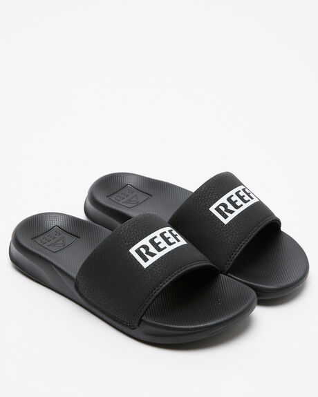 BLACK WHITE KIDS BOYS REEF FOOTWEAR - CJ2145BLW