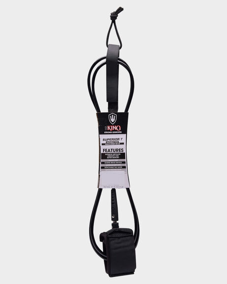 BLACK SURF ACCESSORIES FK SURF LEASHES - 1282BLK1
