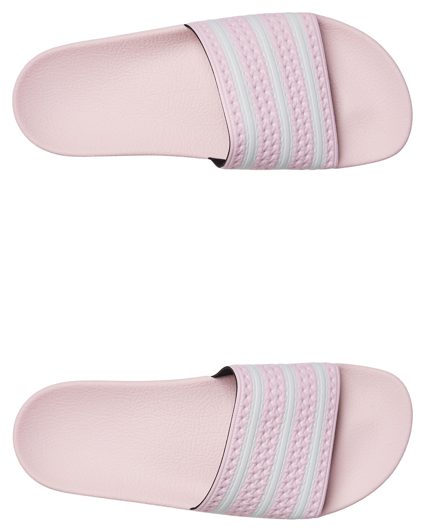 Pink adidas slides womens hot sale