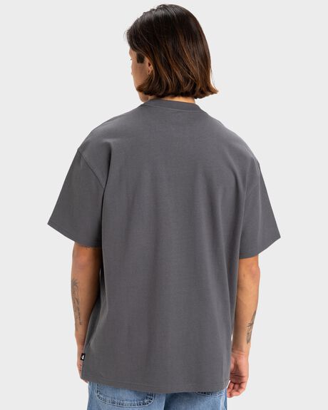 IRON GATE MENS CLOTHING QUIKSILVER T-SHIRTS + SINGLETS - UQYZT05459-KZM0