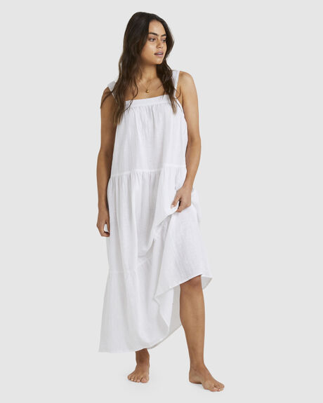 WHITE WOMENS CLOTHING BILLABONG DRESSES - UBJX600152-WHT