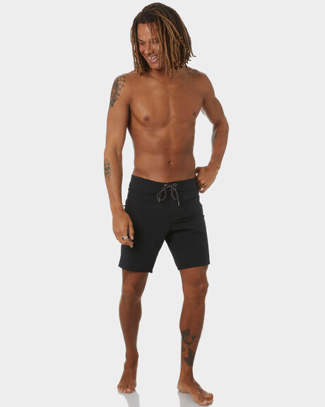 BLACK MENS CLOTHING STAY BOARDSHORTS - SBO-19106BLK