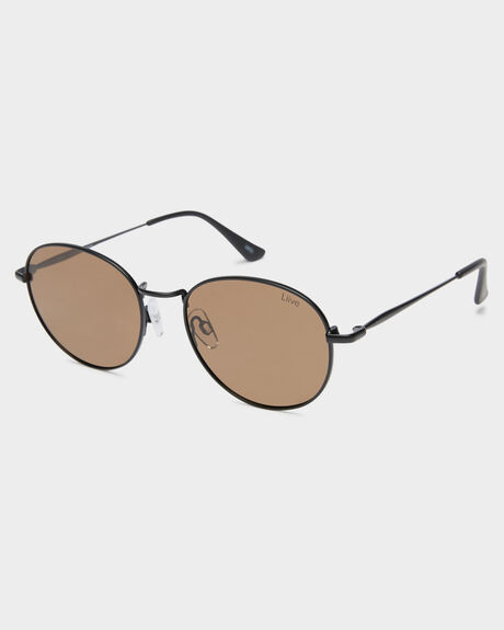 MATTE BLACK WOMENS ACCESSORIES LIIVE VISION SUNGLASSES - L0649BMBLK