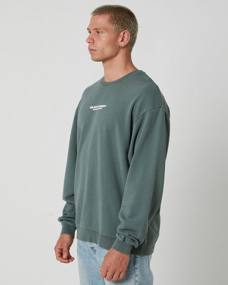 GREEN MENS CLOTHING SILENT THEORY JUMPERS - 40X0116.GRN