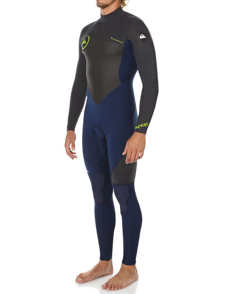 INK BLUE GRAPHITE SURF WETSUITS QUIKSILVER STEAMERS - AQYW103038XBBS