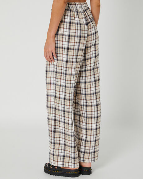 OLIVE WOMENS CLOTHING STUSSY PANTS - ST125609OLV