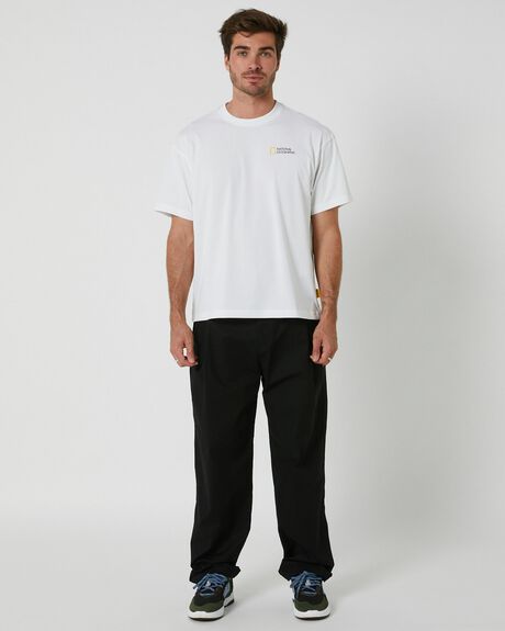 BLACK MENS CLOTHING NATIONAL GEOGRAPHIC PANTS - N233MPT060198076