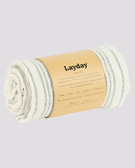 ASH WOMENS ACCESSORIES LAYDAY TOWELS - LDCHA005ASH