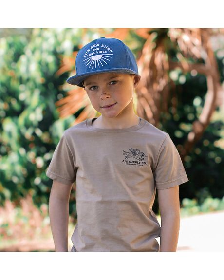 BLUE KIDS BOYS ALPHABET SOUP HEADWEAR - AS-KCA8754