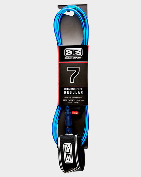 BLUE SURF ACCESSORIES OCEAN AND EARTH LEASHES - LR70BLU