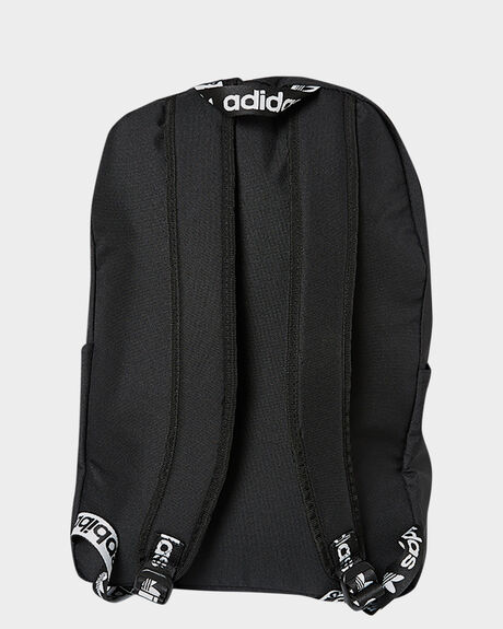 BLACK WHITE MENS ACCESSORIES ADIDAS BAGS + BACKPACKS - H35596BLKWH